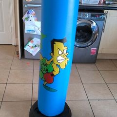 kids punching bag with gloves