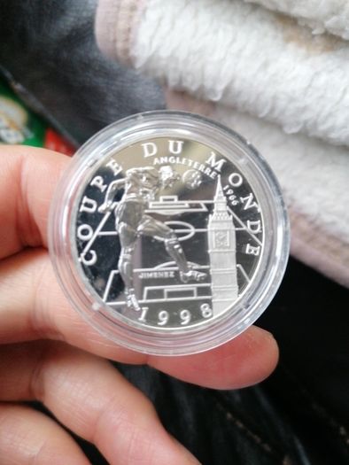 1997 France Silver Proof 10 Francs Coin