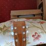 Hondo vintage acoustic guitar h117n. Image 4