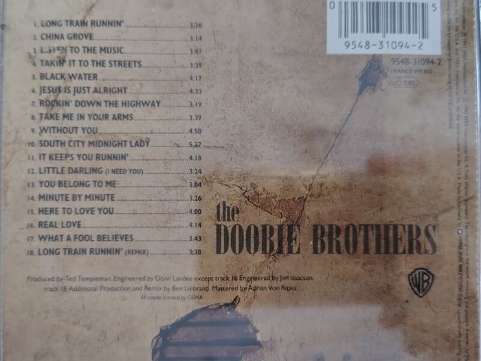 The Doobie Brothers - Listen To The Music The Very Best Of CD (1993) Classic Rock EX+