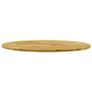 Table Top Solid Oak Wood Round 23 mm 900 mm Image 2