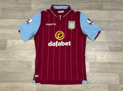 Macron Aston Villa Tom Cleverley Home Jersey Shirt Mens Medium