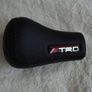 Genuine TRD Asymmetrical Black Leather Shift Knob AE86 Levin Trueno Vintage JDM Image 2