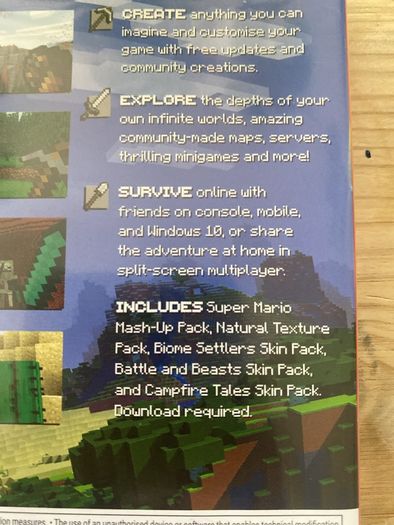 Switch Minecraft