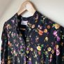 Dress Selected Femme Black Fjyn Floral Print Mini Dress Size 36 Image 4