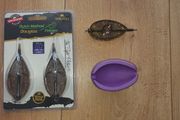 NEW - Size XL - Set of (2x60g) "Douglas" + (1x50g) ,,Aperio'' Mikado Method Feeder Q.M.F. System + Mould - Carp Tench Bream Feeder Method Pellet Dumbells Hybrid Roach