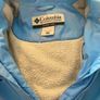 Columbia Womens Jacket M Blue White 2 In 1 Interchange Removable Hood Image 4
