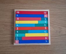Wooden Counting Toy (1-10), 3+
