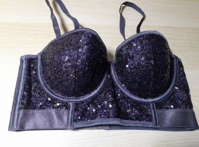 H&M sequin bralet 34B