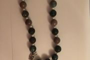 Agate &amp; Pearls necklace