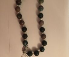Agate & Pearls necklace