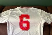 Paolo Maldini signed AC Milan jersey