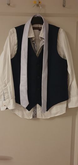Boys navy suit