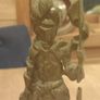 Brass door knocker, old, Medieval Knight, D18 post 6e Image 4
