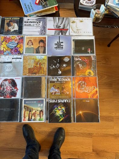 Personal Music CD and Music DVD Collection For Sale. Around 600 Titles. VG-EX Condition