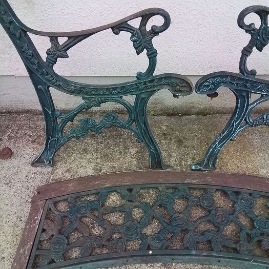 Bench Ends And Back