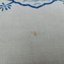 vintage linen, linen traycloth, hand embroidery Image 5