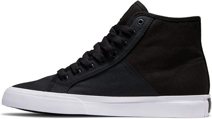 DC Shoes Women's Manual Hi Txse Sneaker, Black, 3,5 UK, 36 EU