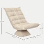 Swivel Chair with adjustable backrest Image 2