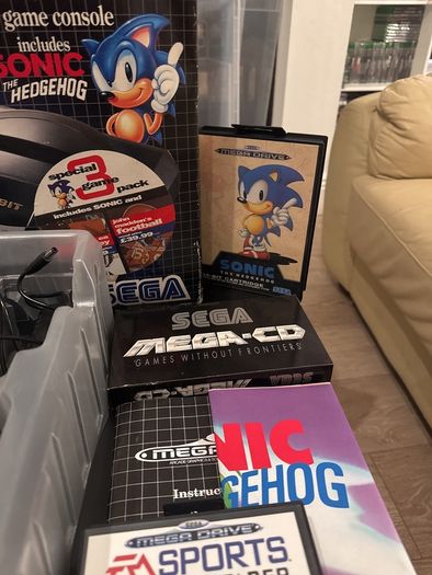 Sega Mega Drive Boxed Special 3 Game Pack Edition
