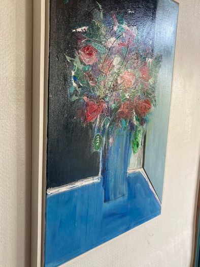 Large Original Floral Painting Original Art Contemporary Art Modern Irish abstract art