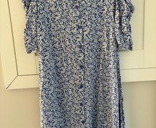Next blue pattern dress