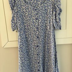 Next blue pattern dress