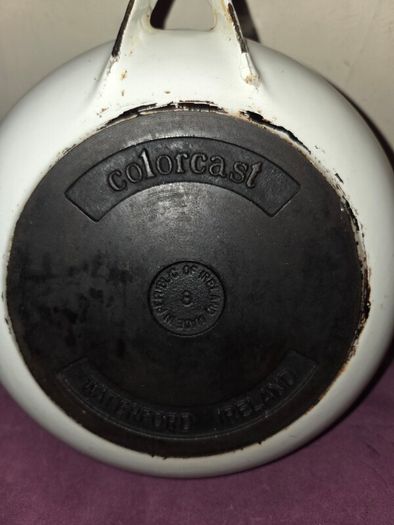 1960's Cast Iron Colorcast Waterford Skillet No 8