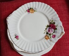 china bread plates