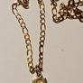 9ct Gold Chain with bar Image 3