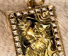 Pendant 18K (K18) solid gold