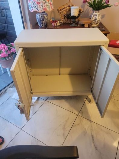 IKEA Kolbjorn Beige metal cabinet