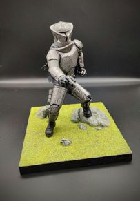 Custom Star wars Mandalorian sculpture figure