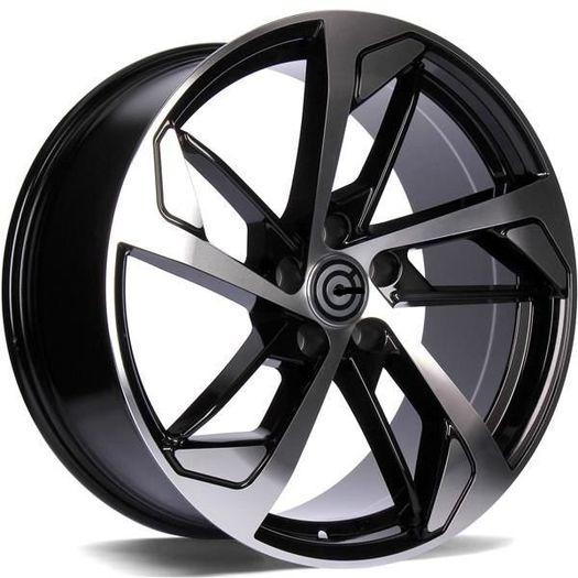 19" RS6 Black Style Alloy Wheels Vw Audi Seat Skoda 5x112