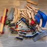 toy train set with 5 battery opearted locomotives Image 4