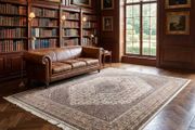 Nice large subtlety colored hand knotted carpet