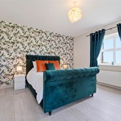 King size bed frame