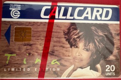 Tina Turner Mint Callcard