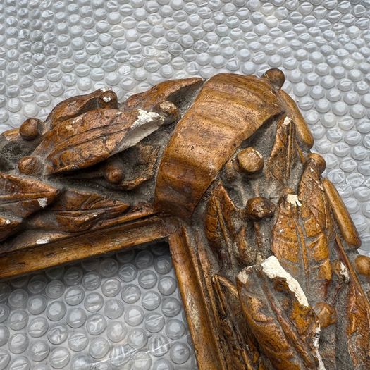Antique wood / decorative plasterwork frame
