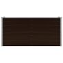 Garden Raised Bed Brown 160x40x77 cm Galvanised Steel Image 2