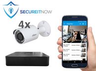 main image for ad CCTV Surveillance Set: 4 x 2MP Dahua cameras, DVR &amp; Phone App