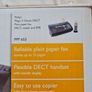 Phillips magic 5 classic dect fax machine ppf-653 black In like new condition works perfectly Image 9
