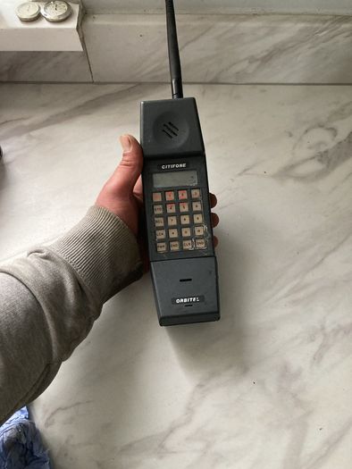 1980's cell phone orbitel citiphone