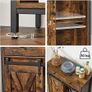 New Vintage Kitchen Living Room Cabinet - FREE P&P Image 5