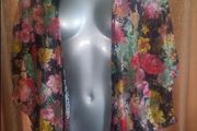 Anonymous floral top beachwear size UK20 EU48 Postage included