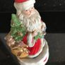Vintage Ceramic Musical Santa Image 2