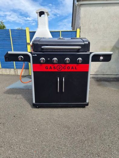 Charbroil gas to coal BBQ
