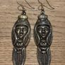 Vintage Large Ethnic Earrings Image 4