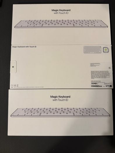 Apple Magic Keyboard with Touch ID British USB-C - Lightning English (IRISH STOCK) Brand New Opened Box