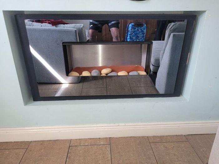 wall mounted electrical fire
